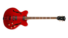 Load image into Gallery viewer, Hofner Contemporary Verythin Bass, Transparent Red HCT-500/7-TR
