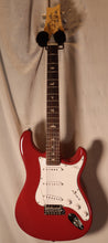 Load image into Gallery viewer, PRS SE Silver Sky John Mayer Model Derby Red electric guitar with gig bag used 2025