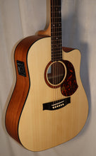 Load image into Gallery viewer, Maton Solid Road Series SRS70C Natural Satin Finish Dreadnought Cutaway Acoustic Electric with case NEW