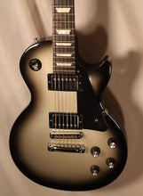 Load image into Gallery viewer, Gibson Les Paul Studio Silver Burst electric guitar with case used 2009