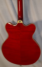 Load image into Gallery viewer, Hofner Contemporary Verythin Bass, Transparent Red HCT-500/7-TR