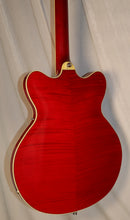 Load image into Gallery viewer, Hofner Contemporary Verythin Bass, Transparent Red HCT-500/7-TR