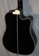 Load image into Gallery viewer, Takamine EF381DX LH Deluxe 12 String Dreadnought Cutaway Left-Handed Acoustic Electric Guitar Gloss Black with gig-case