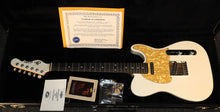 Load image into Gallery viewer, G&L 30th Anniversary Collection ASAT Classic Pearl Frost White with COA + case used 2010 Fullterton, CA USA