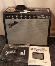 Load image into Gallery viewer, Fender '65 Princeton Reverb Amp tube combo amp used