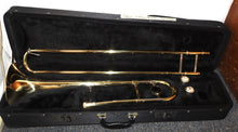 Load image into Gallery viewer, Unbranded Student Trombone with case and 2 mouthpieces used