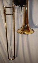 Load image into Gallery viewer, Unbranded Student Trombone with case and 2 mouthpieces used
