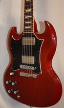 Load image into Gallery viewer, Gibson SG Standard Cherry Left-Handed Electric Guitar with case used 2012