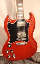 Load image into Gallery viewer, Gibson SG Standard Cherry Left-Handed Electric Guitar with case used 2012