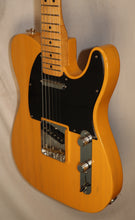 Load image into Gallery viewer, Fender Made in Mexico Special Edition Deluxe Ash Telecaster Butterscotch Blonde Ash Body Maple Fretboard used 2018