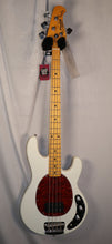 Load image into Gallery viewer, Sterling by MusicMan StingRay Classic 4 Roasted Maple Olympic White electric bass ST-RAY24CA-OWH-M1