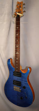 Load image into Gallery viewer, PRS Paul Reed Smith SE Custom 24 Blue Sapphire electric guitar with gig bag used
