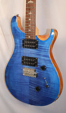 Load image into Gallery viewer, PRS Paul Reed Smith SE Custom 24 Blue Sapphire electric guitar with gig bag used