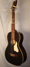 Load image into Gallery viewer, Art & Lutherie Roadhouse Faded Black Solid Cedar Top Parlor Acoustic Guitar (Model # 045532) B-stock