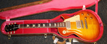 Load image into Gallery viewer, Gibson Custom Murphy Lab 1958 Les Paul Standard Reissue Ultra Light Aged Electric Guitar Washed Cherry Sunburst 2021