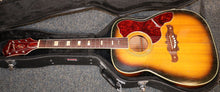 Load image into Gallery viewer, Harmony H1265 Sovereign Deluxe Sunburst Acoustic Guitar vintage 1960s Setup for optimal playability