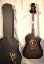 Load image into Gallery viewer, Maton Solid Road Series SRS70CGB Ghost Black Finish Cutaway Acoustic Electric with case B-stock