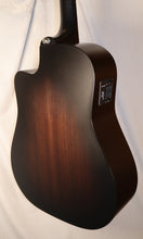 Load image into Gallery viewer, Maton Solid Road Series SRS70CGB Ghost Black Finish Cutaway Acoustic Electric with case B-stock