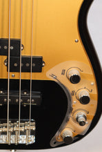 Load image into Gallery viewer, Fender Black Deluxe P-Bass Special Active 4-string electric bass Made in Mexico 2008