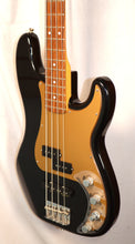 Load image into Gallery viewer, Fender Black Deluxe P-Bass Special Active 4-string electric bass Made in Mexico 2008