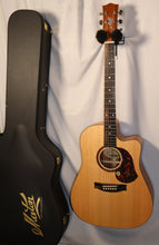 Load image into Gallery viewer, Maton Solid Road Series SRS70C Natural Satin Finish Cutaway Acoustic Electric with case B-stock