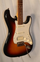 Load image into Gallery viewer, Fender 50th Anniversary American Deluxe HSS Stratocaster Sunburst with case LSR Roller Nut - Locking Machines - S1 Switching 2004
