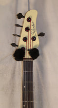 Load image into Gallery viewer, Schecter P-5 Ivory P-Style 5-String Electric Bass Alder Body Rosewood Fingerboard used