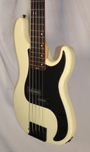Load image into Gallery viewer, Schecter P-5 Ivory P-Style 5-String Electric Bass Alder Body Rosewood Fingerboard used