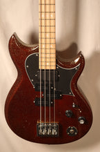 Load image into Gallery viewer, Reverend Mike Watt Wattplower Mark II Gloss Root Beer Sparkle Short Scale Electric Bass Roasted Maple Fingerboard