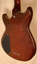 Load image into Gallery viewer, Reverend Mike Watt Wattplower Mark II Gloss Root Beer Sparkle Short Scale Electric Bass Roasted Maple Fingerboard