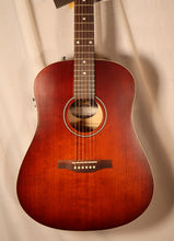 Load image into Gallery viewer, Seagull Model # 051991 S6 Original Burnt Umber Presys II Dreadnought Acoustic Electric NEW
