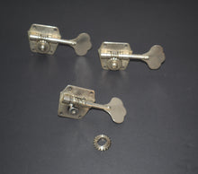 Load image into Gallery viewer, Fender Bass Tuning Machines Lot of 4 vintage 1960s - 2 complete Pre-CBS, 1 incomplete Pre-CGS, 1 Late 60s