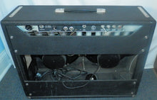 Load image into Gallery viewer, Fender Twin Reverb Amp Black Panel Guitar Tube Combo with cover + footswitch vintage 1966 $3499 Or Best Offer