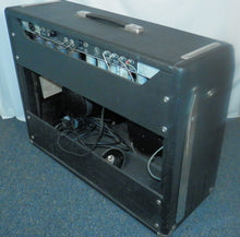 Load image into Gallery viewer, Fender Twin Reverb Amp Black Panel Guitar Tube Combo with cover + footswitch vintage 1966 $3499 Or Best Offer