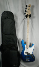 Load image into Gallery viewer, Sadowsky MetroExpress21-Fret Hybrid P/J Bass - Maple Fingerboard-4 String - Solid Ocean Blue Metallic High Polish w/ gig bag B-stock