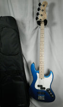 Load image into Gallery viewer, Sadowsky MetroExpress21-Fret Hybrid P/J Bass - Maple Fingerboard-4 String - Solid Ocean Blue Metallic High Polish w/ gig bag B-stock