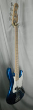 Load image into Gallery viewer, Sadowsky MetroExpress21-Fret Hybrid P/J Bass - Maple Fingerboard-4 String - Solid Ocean Blue Metallic High Polish w/ gig bag B-stock