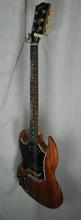 Load image into Gallery viewer, Gibson SG Standard Tribute Left-Handed Vintage Walnut Gloss electric guitar Lefty Made in USA 2021
