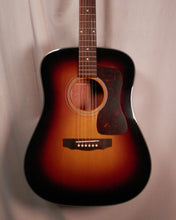 Load image into Gallery viewer, Guild USA D-40 Traditional Antique Burst Dreadnought Acoustic Guitar with case NEW
