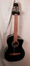 Load image into Gallery viewer, Takamine GC2 CE BLK Nylon Classical Cutaway Acoustic Electric Guitar Black NEW
