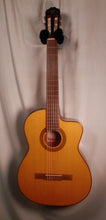Load image into Gallery viewer, Takamine GC1CE NAT Nylon Classical Cutaway Acoustic Electric Guitar NEW