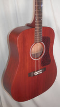 Load image into Gallery viewer, Guild USA D-20 Mahogany Natural Satin Finish Dreadnought Acoustic with case new