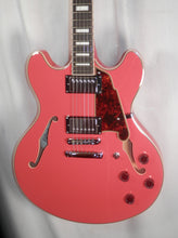 Load image into Gallery viewer, D'Angelico Premier DC Fiesta Red Double Cutaway Semi-Hollow Stop-Bar Tailpiece w/ gig bag DAPDCFRCSCB