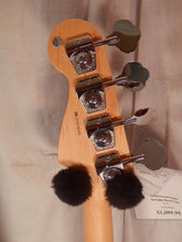 Load image into Gallery viewer, Fender 60th Anniversary American Jazz Bass Butterscotch Blonde Rosewood FB electric bass with case used 2006