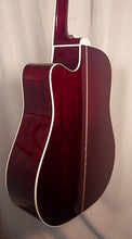 Load image into Gallery viewer, Takamine JJ325SRC John Jorgenson 6-string Dreadnought Cutaway Acoustic Electric Gloss Red Stain with case NEW