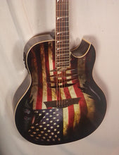 Load image into Gallery viewer, Dean MAKO VALOR USA Flag Acoustic Electric Guitar new