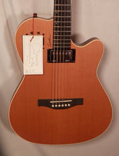 Load image into Gallery viewer, Godin A6 Ultra Natural SG Chambered-Body Electric Acoustic Guitar with gig bag Model # 032293F SF/B-stock