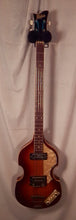 Load image into Gallery viewer, Hofner Violin "Beatle Bass" Tobacco Sunburst Finish with original hard case Made in Germany vintage