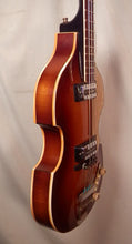Load image into Gallery viewer, Hofner Violin "Beatle Bass" Tobacco Sunburst Finish with original hard case Made in Germany vintage