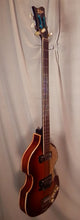 Load image into Gallery viewer, Hofner Violin "Beatle Bass" Tobacco Sunburst Finish with original hard case Made in Germany vintage